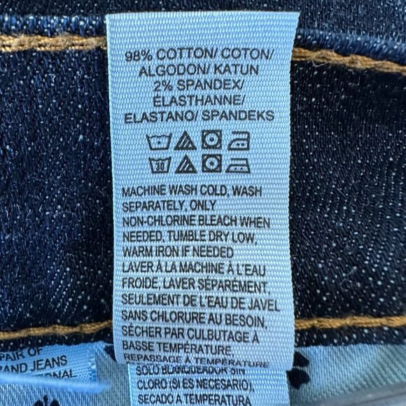 Lucky Brand 181 Relaxed Denim Jeans Size 44x30 Blue Straight Leg - Picture 12 of 12